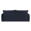 ACME Irina Blue Velvet Sofa with Sleeper & 3 Pillows Model LV03890