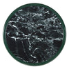 ACME Ronald Marble Pattern Top Dark Green & Brown High Gloss Coffee Table Model LV03895