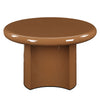 ACME Ronald Marble Pattern Top Dark Green & Brown High Gloss End Table Model LV03896