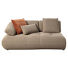 ACME Carrick Beige Sandwich Mesh Fabric Sectional Sofa with 6 Pillows Model LV03920