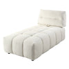 ACME Loanna Beige Linen Modular Chaise Model LV04041