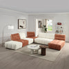 ACME Loanna Beige Linen Modular Loveseat Model LV04042