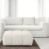 ACME Loanna Beige Linen Ottoman Model LV04044