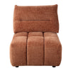 ACME Loanna Coral Red Linen Modular Armless Chair Model LV04050