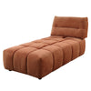 ACME Loanna Coral Red Linen Modular Chaise Model LV04051