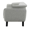 ACME Nayeli Light Gray Boucle Loveseat Model LV04201