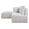 ACME Manya Ivory Corduroy Sectional Sofa Model LV04260