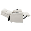 ACME Chriki Beige Polished Microfiber Power Recliner with Lift & Heating & Massage Model LV04271