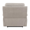 ACME Chriki Light Gray Polished Microfiber Power Recliner with Lift & Heating & Massage Model LV04272