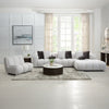 ACME Manilla Ivory White Linen Chair Model LV04322