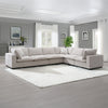 ACME Marisa Beige Boucle Modular LF Loveseat with 2 Pillows Model LV04410