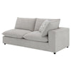 ACME Marisa Beige Boucle Modular RF Loveseat with 2 Pillows Model LV04411