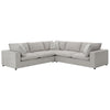 ACME Marisa Beige Boucle Modular RF Loveseat with 2 Pillows Model LV04411