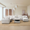 ACME Marisa Beige Boucle Modular Ottoman Model LV04414