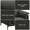 ACME Tadi Black Top Grain Leather Loveseat Model LV04511