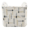 ACME Darya Beige Pattern Fabric Chair with Swivel Model LV04532