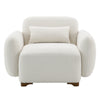 ACME Darius Beige Boucle Chair with Pillow Model LV04542