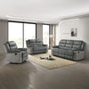 ACME Lesley Gray Corduroy & Velvet Motion Sofa Model LV04620