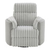 ACME Emee Gray Corduroy Glider Recliner with Swivel Model LV04640