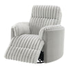 ACME Emee Gray Corduroy Glider Recliner with Swivel Model LV04640