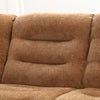 ACME Emmy Orange Chenille Power Motion Sectional Sofa with USB Port Model LV04650