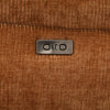 ACME Emmy Orange Chenille Power Motion Sectional Sofa with USB Port Model LV04650