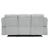 ACME Galya Light Gray Chenille Motion Sofa Model LV04680