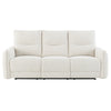 ACME Lalisa Cream Chenille Power Motion Sofa with USB Port Model LV04780