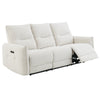 ACME Lalisa Cream Chenille Power Motion Sofa with USB Port Model LV04780
