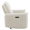 ACME Lalisa Cream Chenille Power Motion Recliner with USB Port Model LV04782