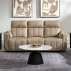 ACME Elison Dark Beige Polish Microfiber Motion Sofa Model LV05400