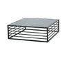 Modrest Malvo Modern Black & Glass Coffee Table Model VGODLZ-215RC-BLK-CT