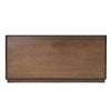 Modrest Manhattan Contemporary Brown Oak And Gold DresserModel VGMA-BR-127-DRS-CRY