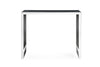 Modrest Manston Modern Black Oak & Stainless Steel Bar Table Model VGVCBT1935-BLK