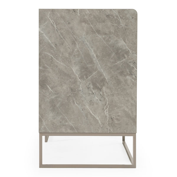 Marbella Italian Modern Grey Marble Dresser