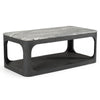 Modrest Marco Modern Black & White Granite Coffee Table Model VGNR-NI90022