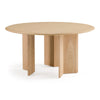 Masuda Modern Natural Ash Round Dining Table