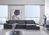 Divani Casa Paseo Modern Grey Modular Sectional Sofa Model VGMB-C008