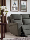 Divani Casa Shaw Modern Grey Fabric Loveseat With Recliners Model VGMB-R056-GRY-LOVE