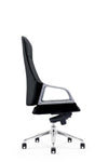 Modrest Merlo Modern Black High Back Executive Office Chair Model VGFUA1902-BLK-OC