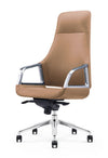 Modrest Merlo Modern Brown High Back Executive Office Chair Model VGFUA1902-BRN-OC