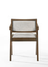 Modrest Fern Modern Walnut And Beige Dining Chair Set Of 2 Model VGMA-MI-1116-WB