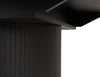 Modrest Miami Modern Black Oak Round Dining Table With Extension Model VGME121254-DT-BLK