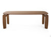 Modrest Michael Mid Century Modern Walnut Dining Table Model VGCS-DT-22067