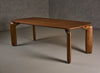 Modrest Michael Mid Century Modern Walnut Dining Table Model VGCS-DT-22067