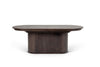 Modrest Milan Modern Brown Oak Dining Table With Extension Model VGME-MILAN-BRN