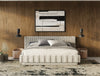 Modrest Concord Modern Light Grey Velvet Bed Model VGVCBD2311