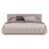 Queen Modrest Concord Modern Light Grey Velvet Bed Model VGVCBD2311-Q