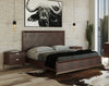 Modrest Shane Modern Acacia & Brass Bed Model VGNXSHANE-BED