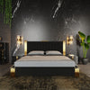 Modrest Token Modern Black & Gold Bed Model VGVCBD815-BED